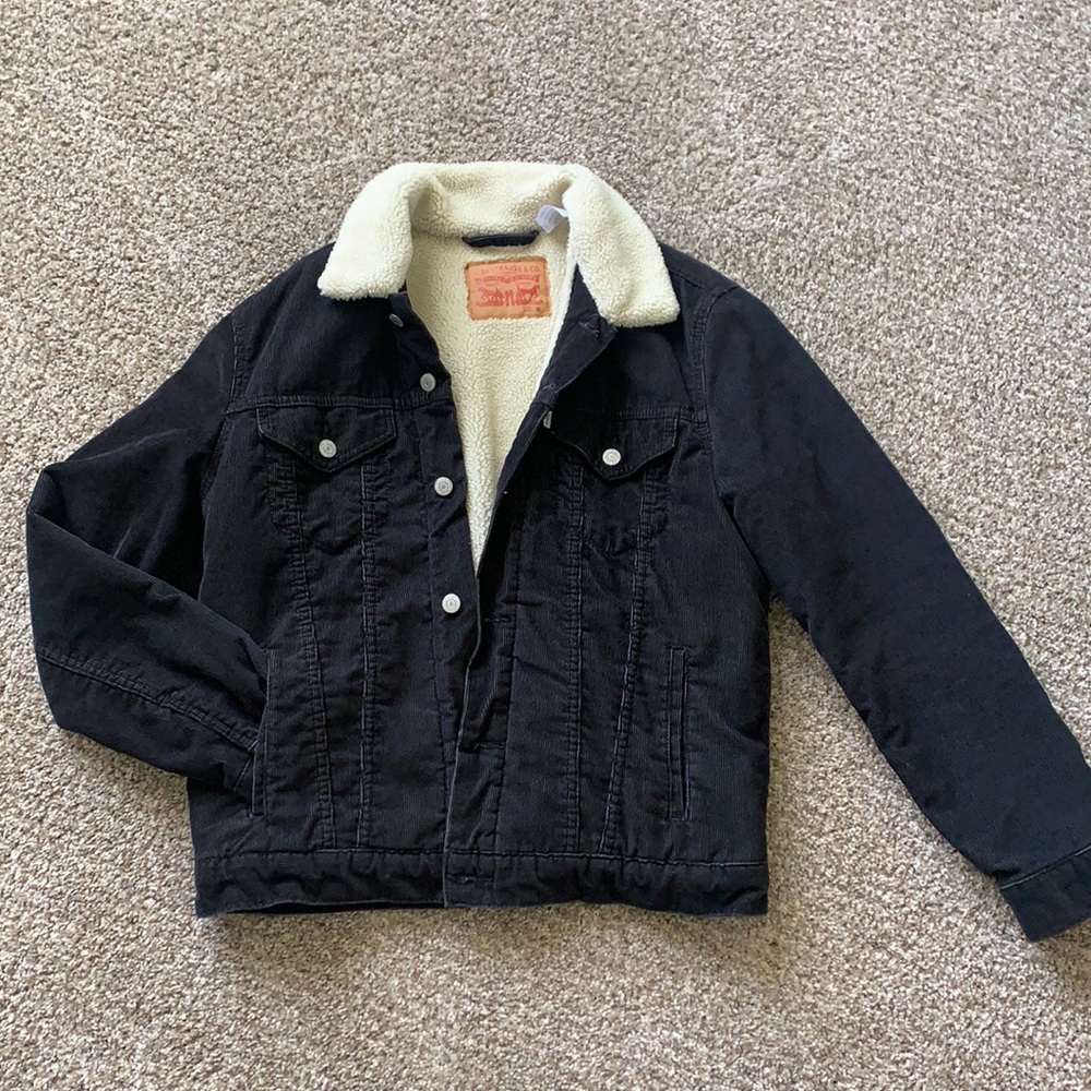 Levi’s corduroy sherpa jacket